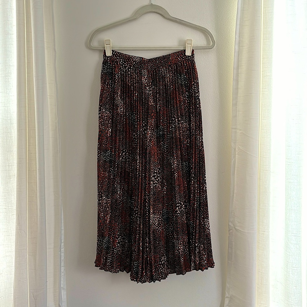 Whistles Pleated Midi Skirt
